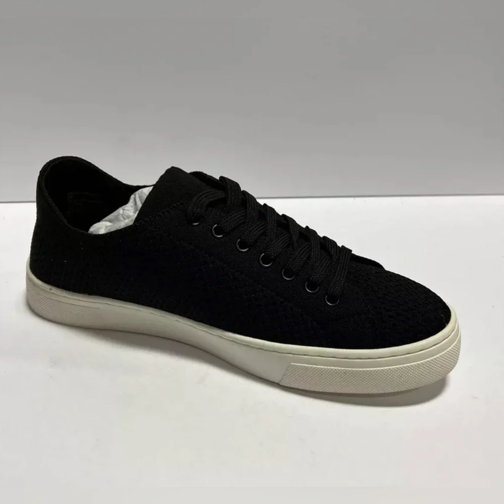 Steve Madden Womens Ranks Sneaker Black Size 8 M